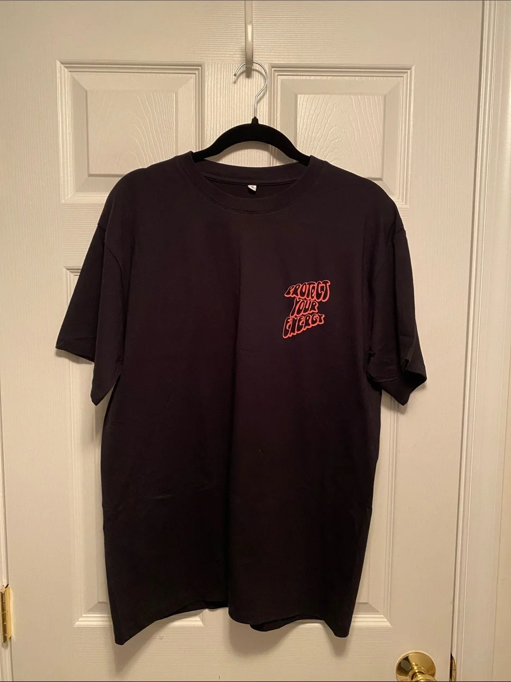Protect Your Energy Black Graphic Tee…size M - Picture 1 of 4